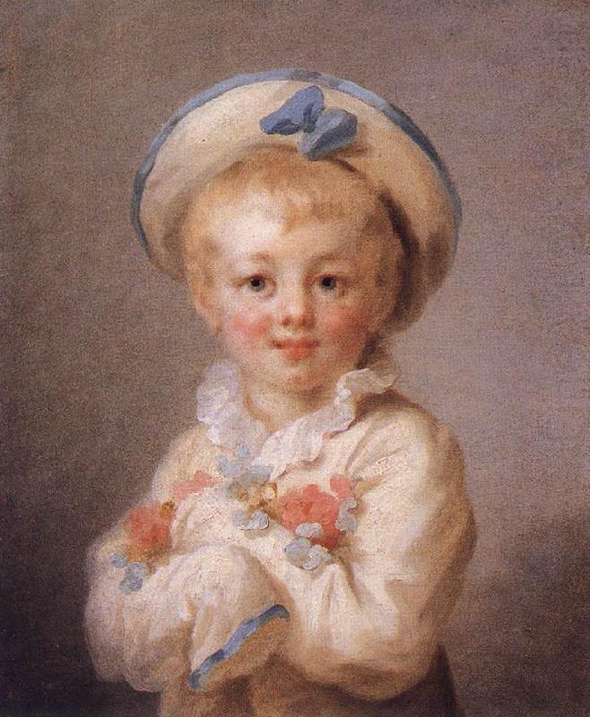 Jean Honore Fragonard A Boy as Pierrot china oil painting image